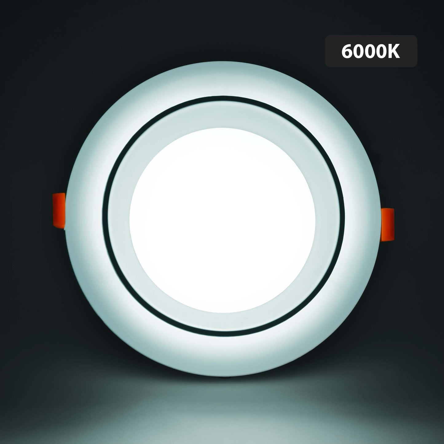  Backlit Recessed Round LED Panel Light