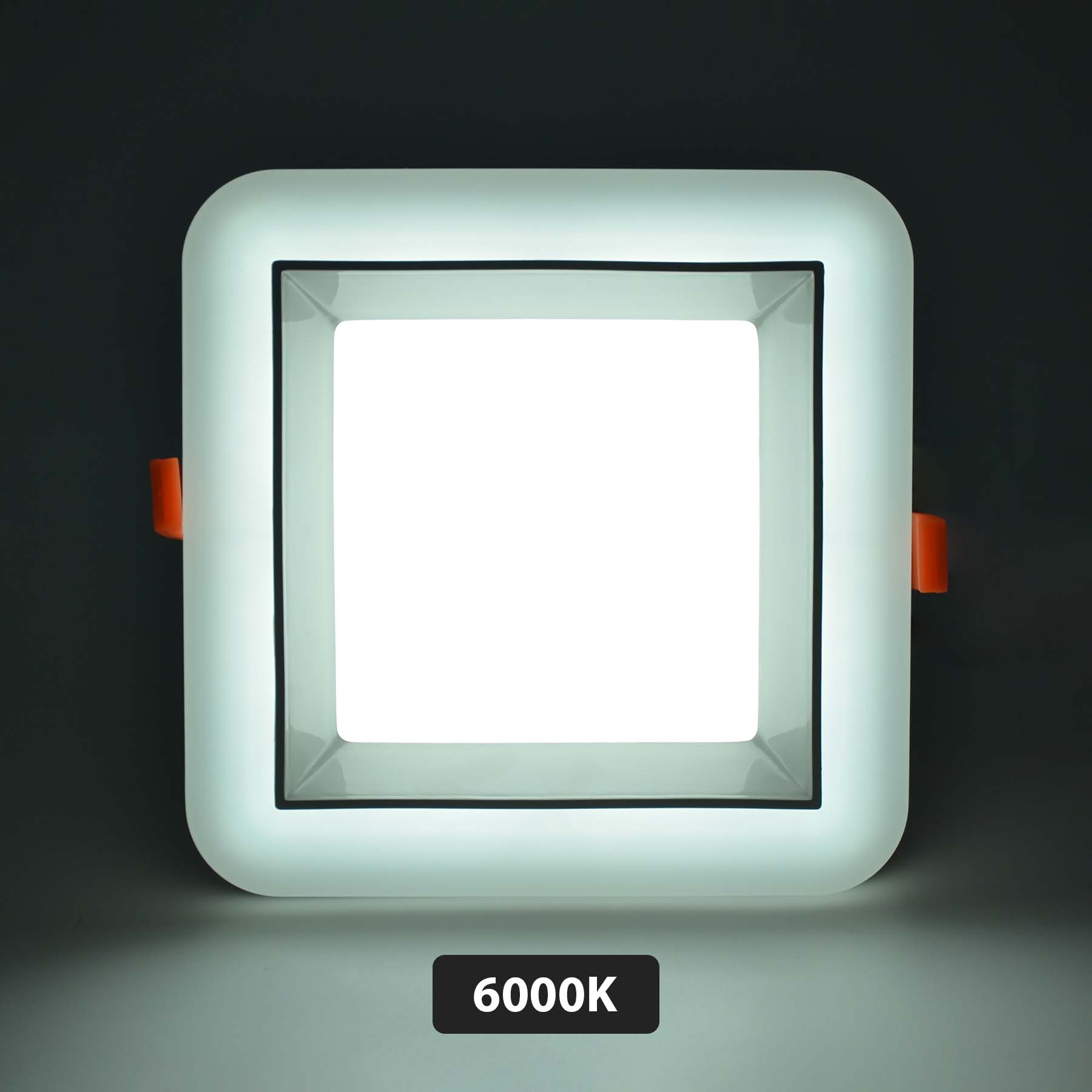  Backlit Recessed Square LED Panel Light
