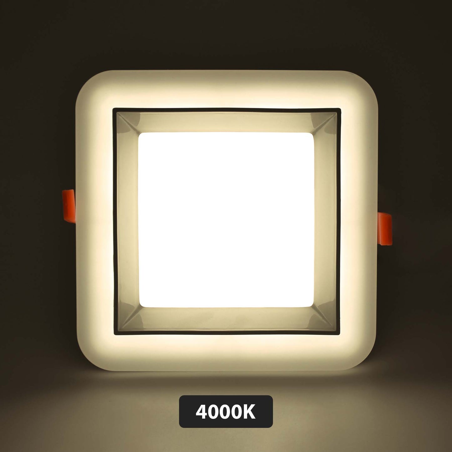  Backlit Recessed Square LED Panel Light