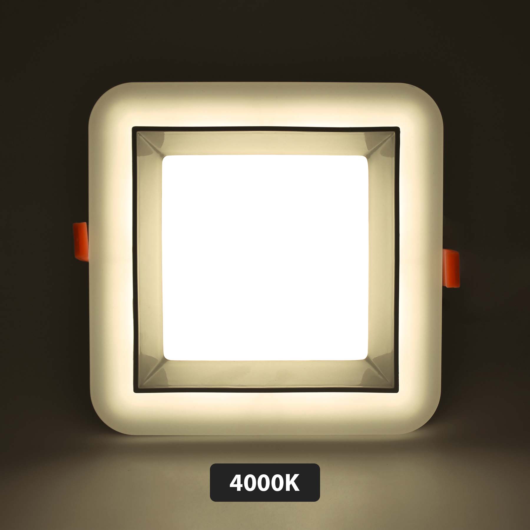  Backlit Recessed Square LED Panel Light