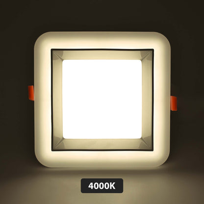  Backlit Recessed Square LED Panel Light
