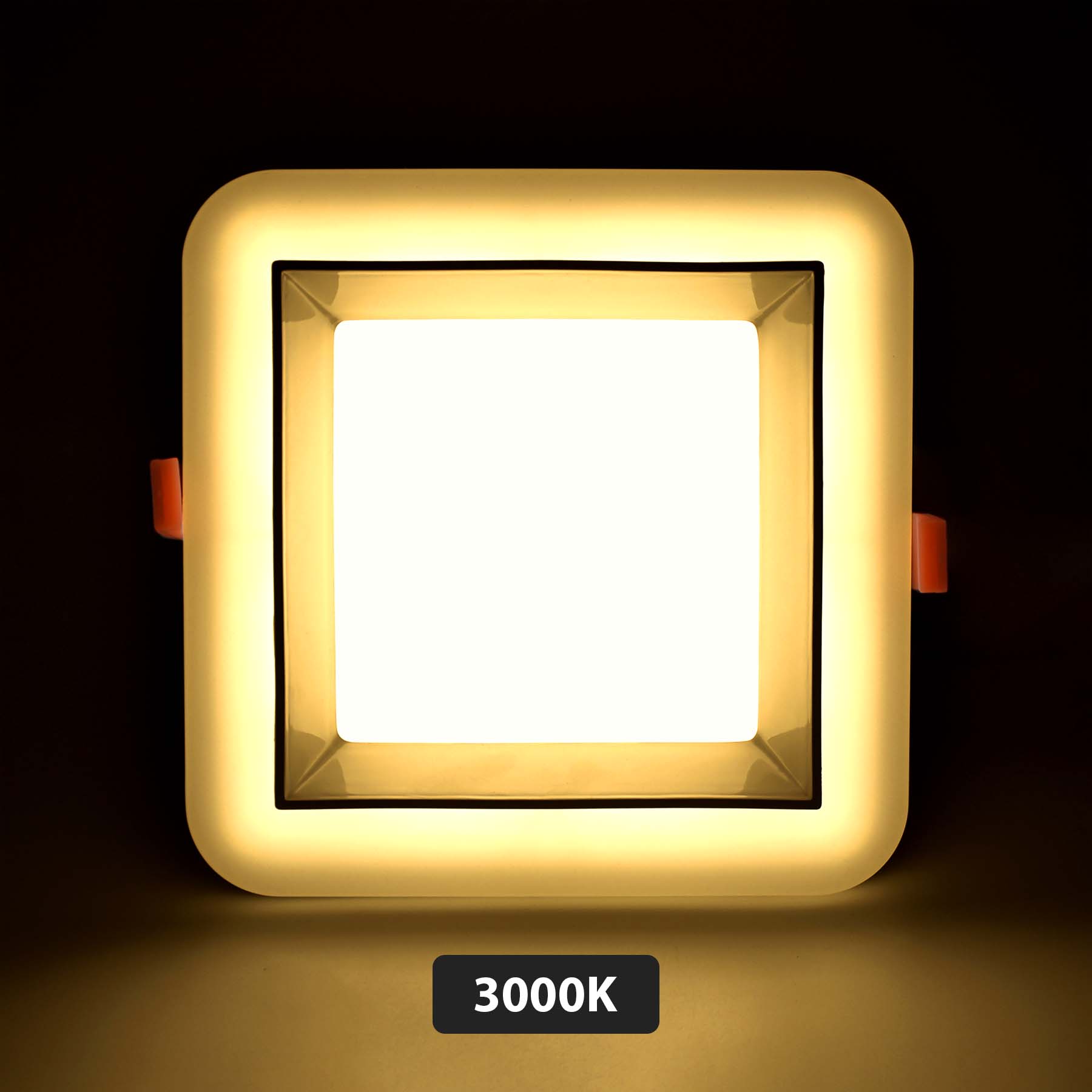  Backlit Recessed Square LED Panel Light
