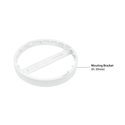  LED Panel Light Round Surface Mounted 3CCT IP54