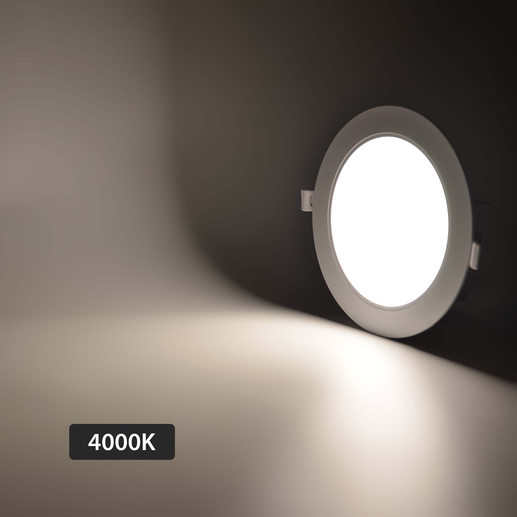  LED Panel Light Round Surface Mounted 3CCT IP54