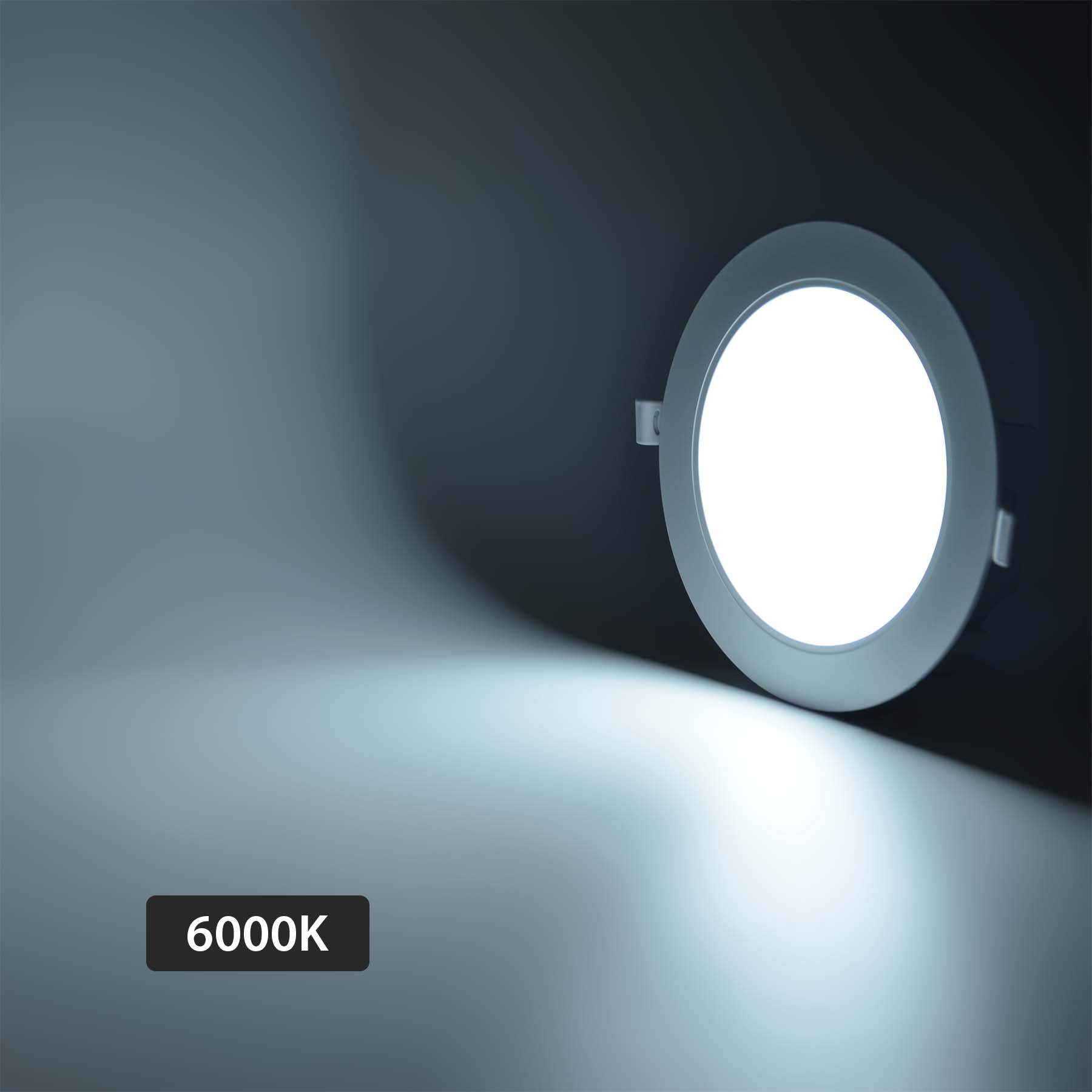  LED Panel Light Round Surface Mounted 3CCT IP54
