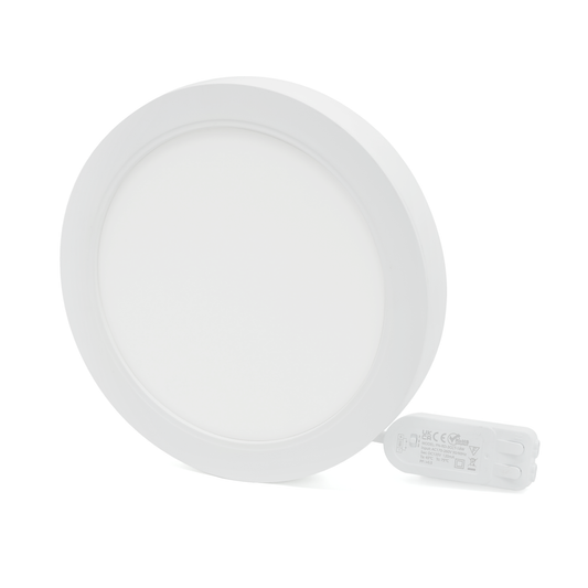  LED Panel Light Round Surface Mounted 3CCT IP54