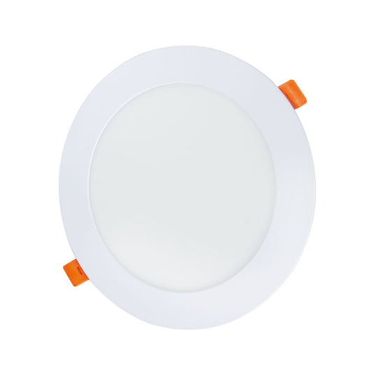  Recessed Round LED Slim Panel Light Triple Cycles