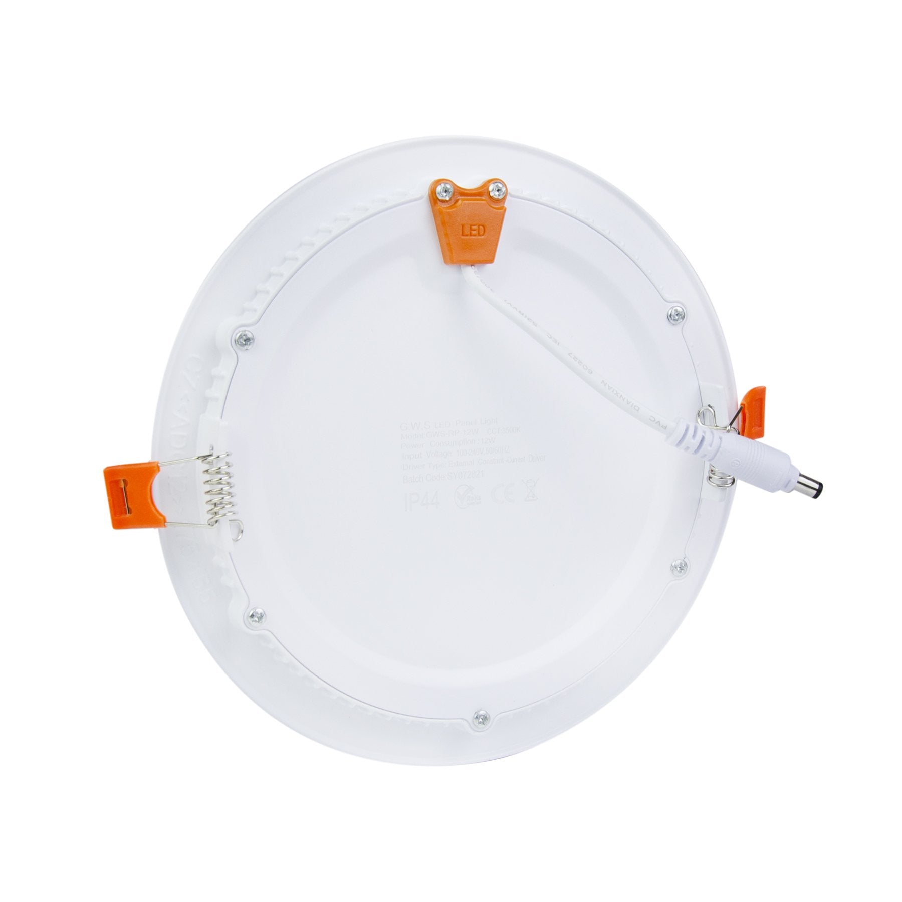  Recessed Round LED Slim Panel Light