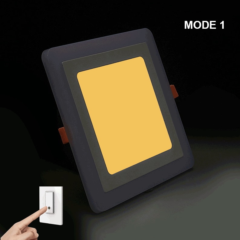  Recessed Square Blue Edge Lit LED Panel Light