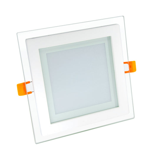  Recessed Square Crystal Glass Edge LED Panel Light