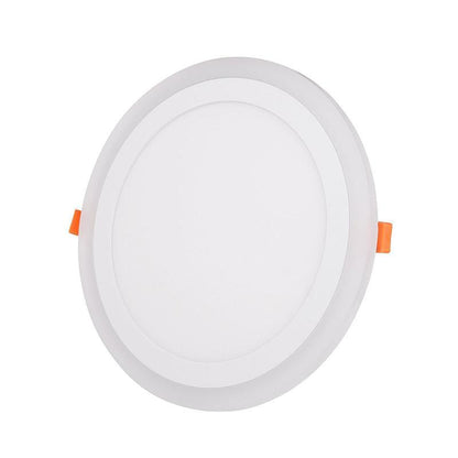  Recessed Round Blue Edge Lit LED Panel Light