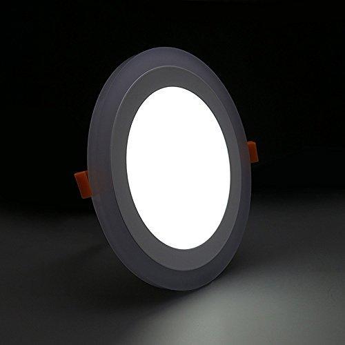  Recessed Round Blue Edge Lit LED Panel Light
