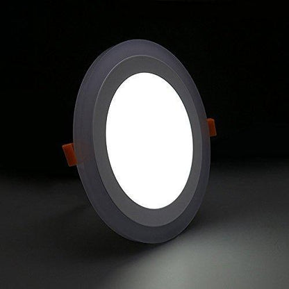  Recessed Round Blue Edge Lit LED Panel Light