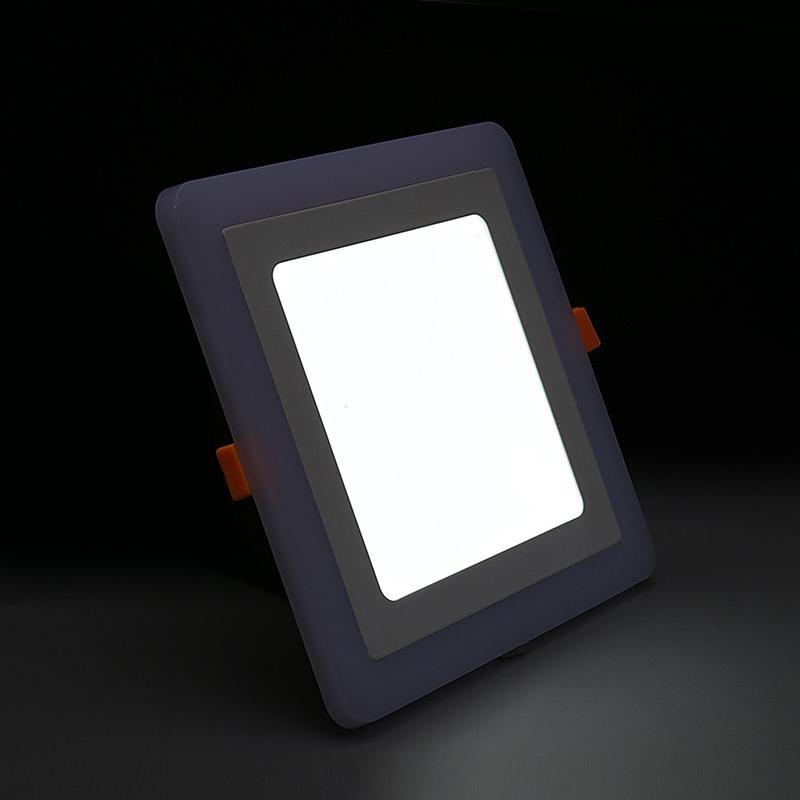  Recessed Square Blue Edge Lit LED Panel Light