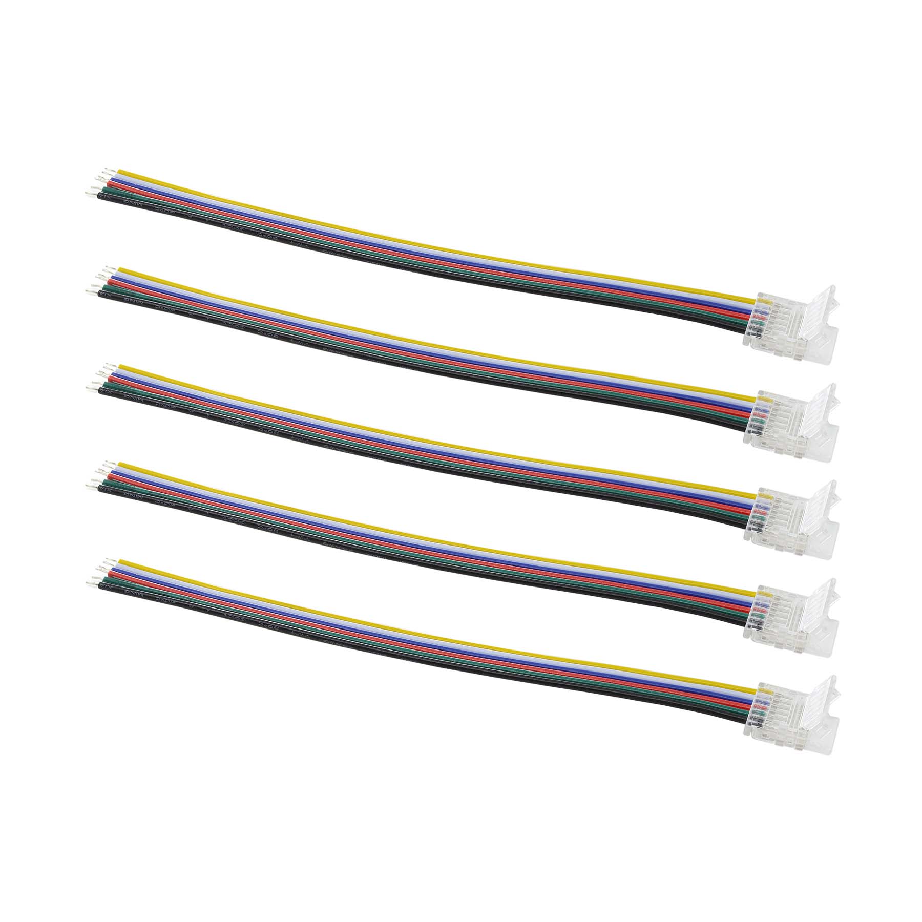  Quick Fit Solderless 1 End Wire Cable For DC LED Strip Lights