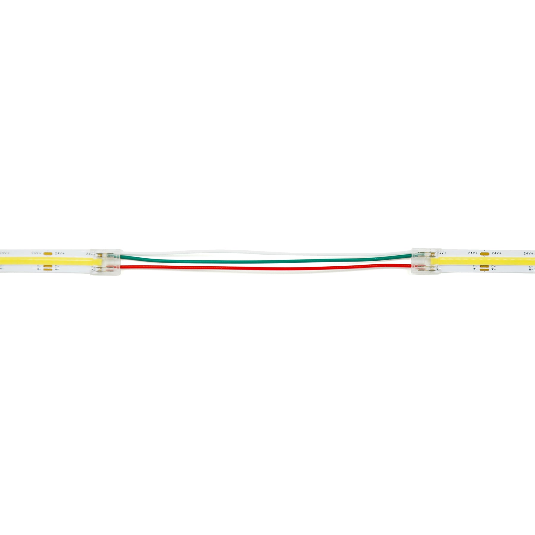  3 Pin 2 End Solderless Wire Connector For CCT/Pixel LED COB Strip Lights