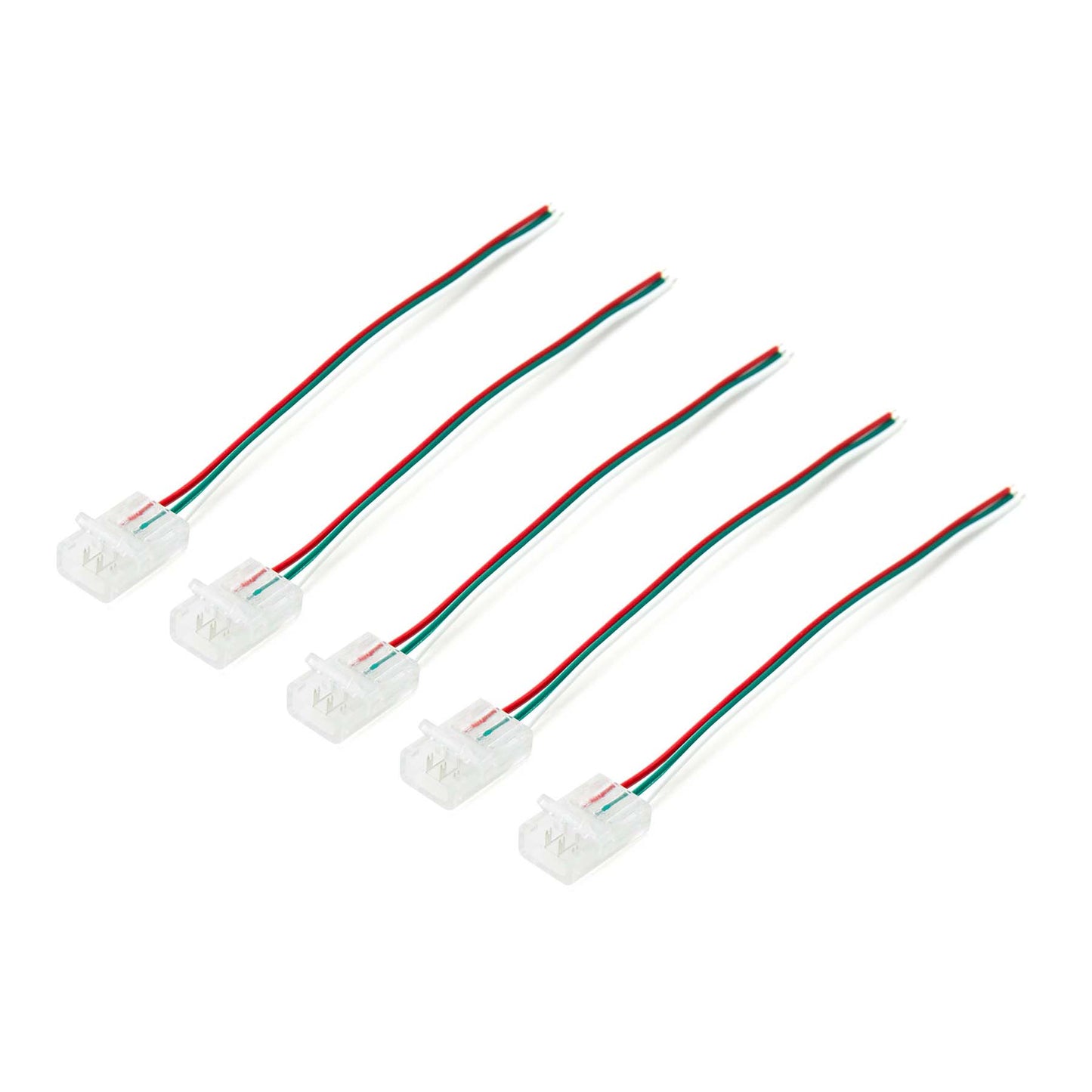  3 Pin 1 End Solderless Wire Connector For CCT/Pixel LED Strip Lights
