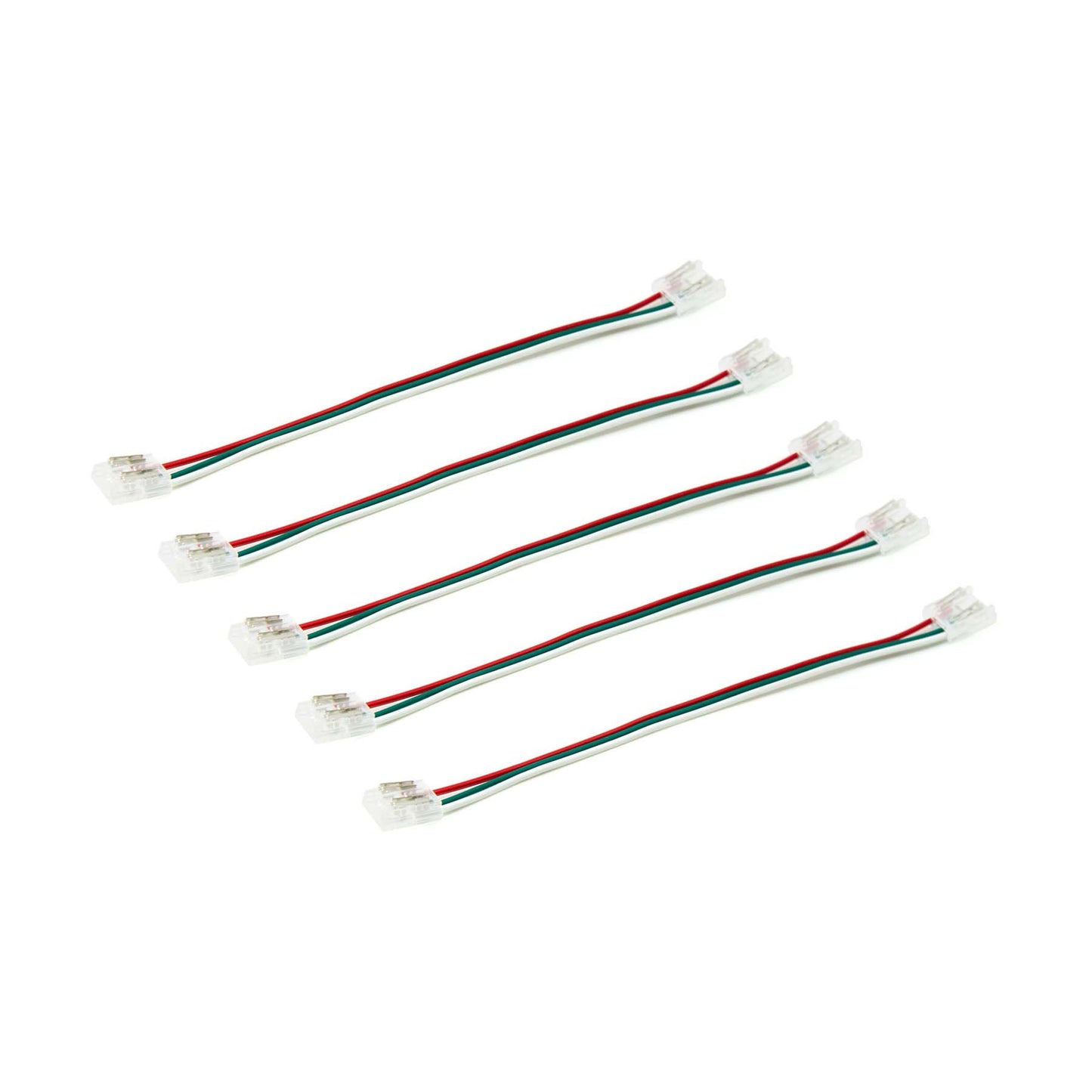  3 Pin 2 End Solderless Wire Connector For CCT/Pixel LED COB Strip Lights