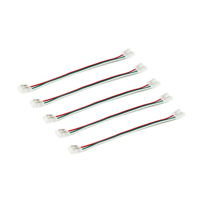 3 Pin 2 End Solderless Wire Connector For CCT/Pixel LED COB Strip Lights