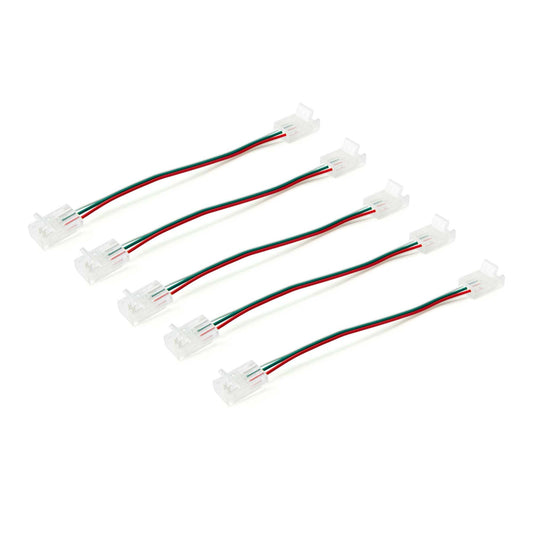  3 Pin 2 End Solderless Wire Connector For CCT/Pixel LED Strip Lights