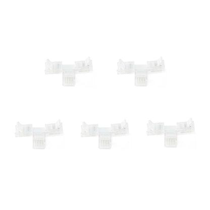 4 Pin Solderless T Shape Connector For RGB LED Strip Lights