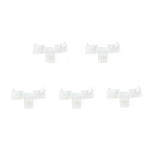  4 Pin Solderless T Shape Connector For RGB LED Strip Lights