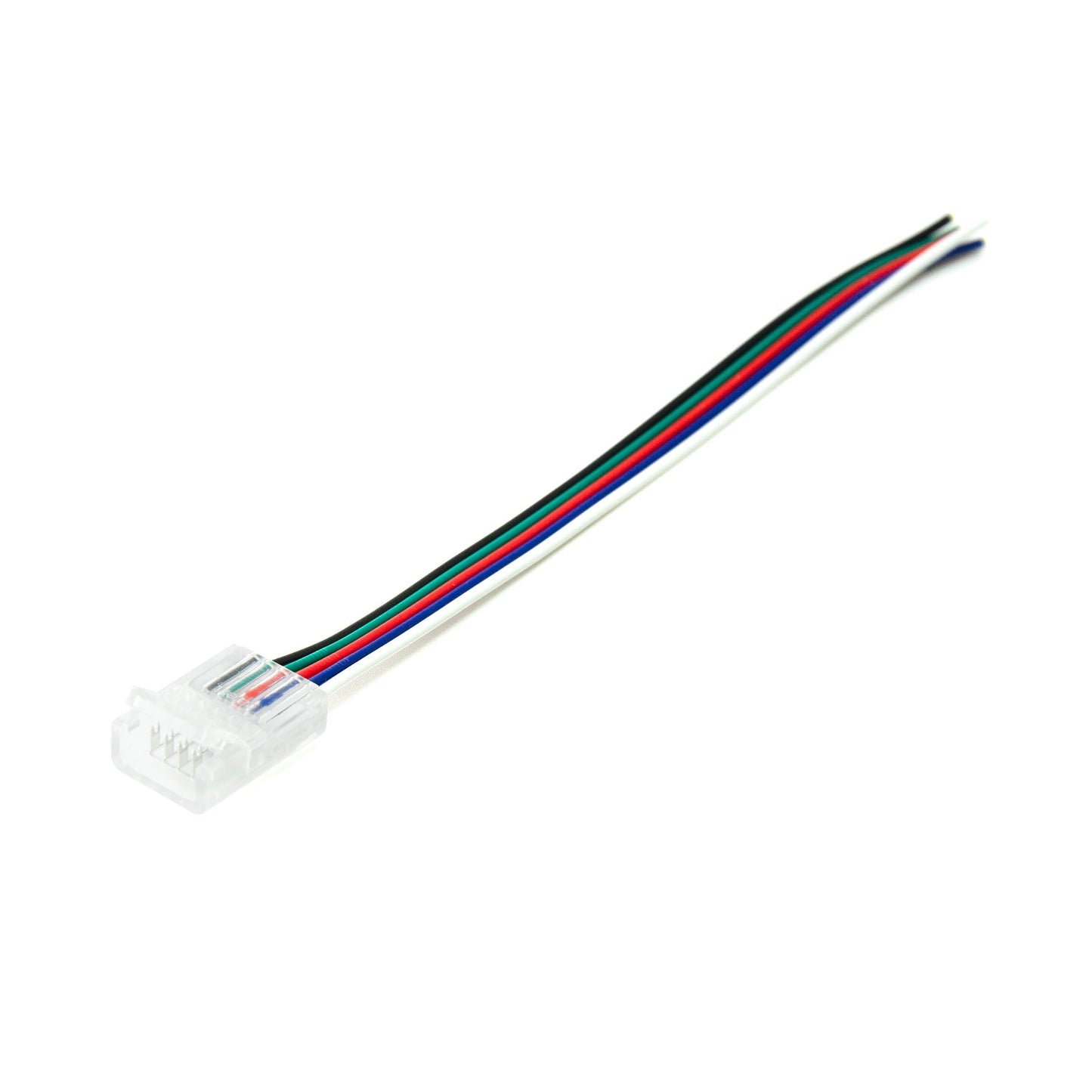  5 Pin 1 End Solderless Wire Connector For RGBW/RGBWW LED Strip Lights