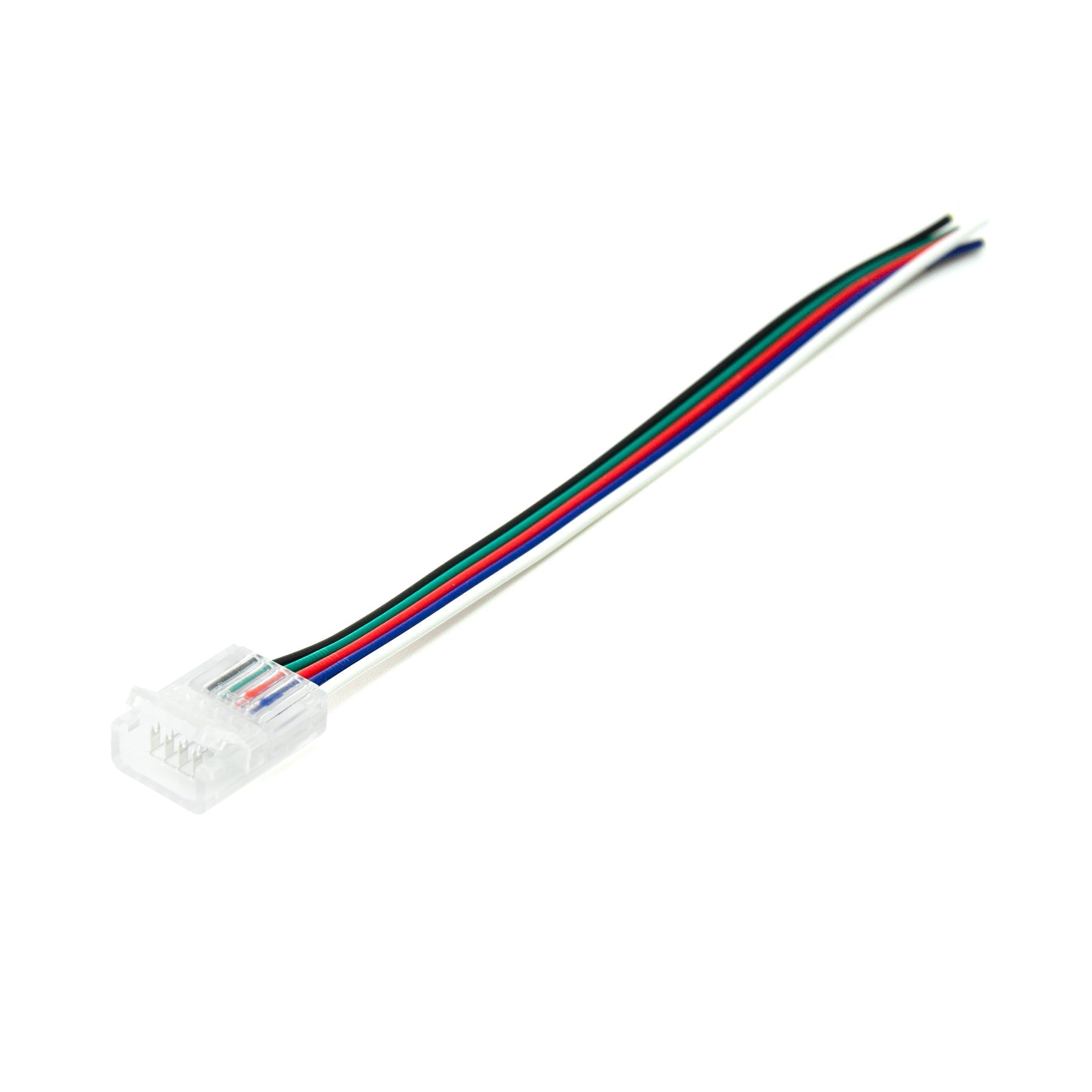  5 Pin 1 End Solderless Wire Connector For RGBW/RGBWW LED Strip Lights