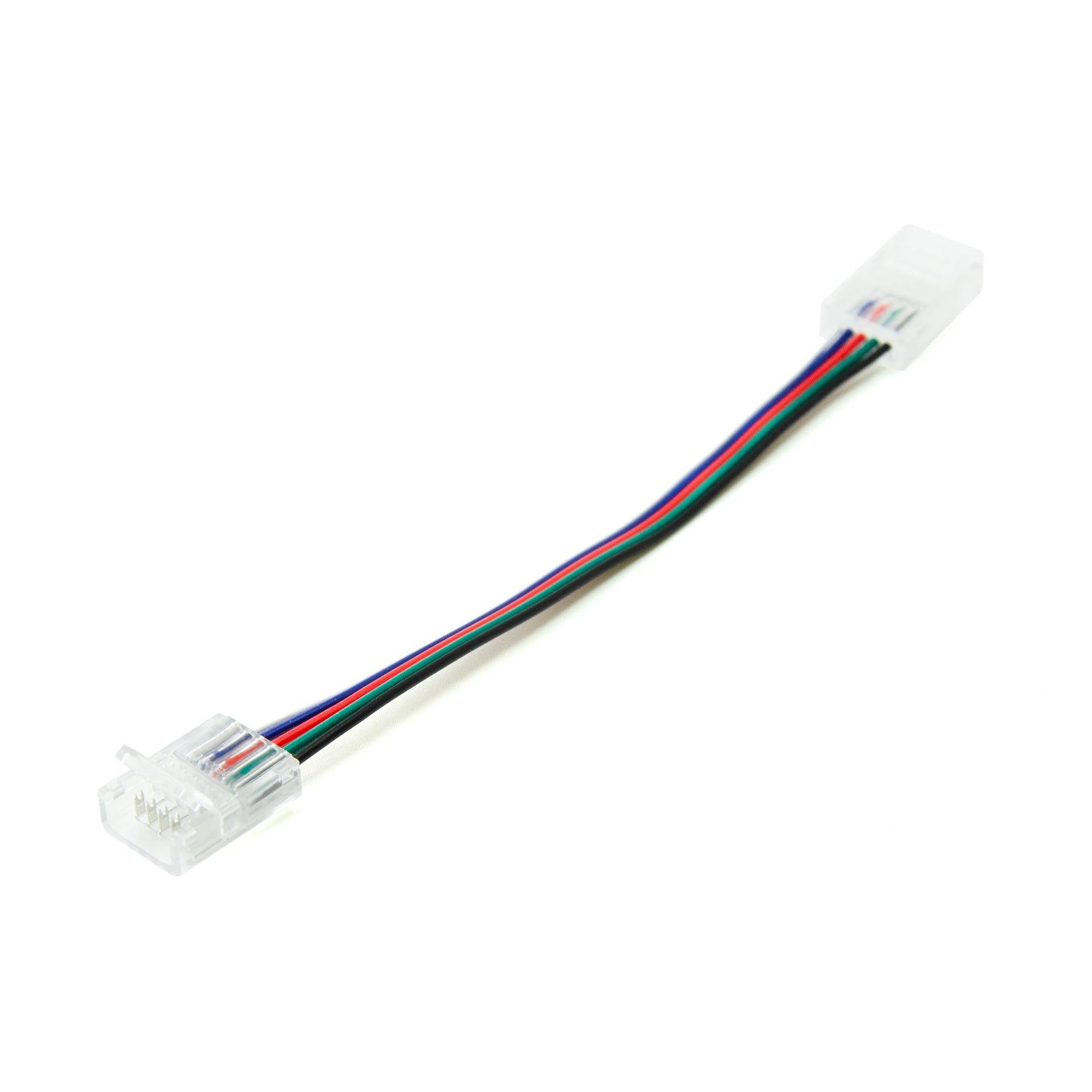  5 Pin 2 End Solderless Wire Connector For RGBW/RGBWW LED Strip Lights