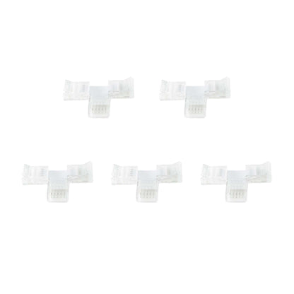  5 Pin Solderless T Shape Connector For RGBW/RGBWW LED Strip Lights