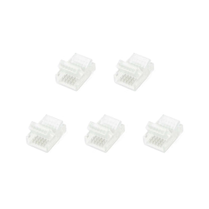  6 Pin Solderless Straight Connector For RGB+CCT LED Strip Lights