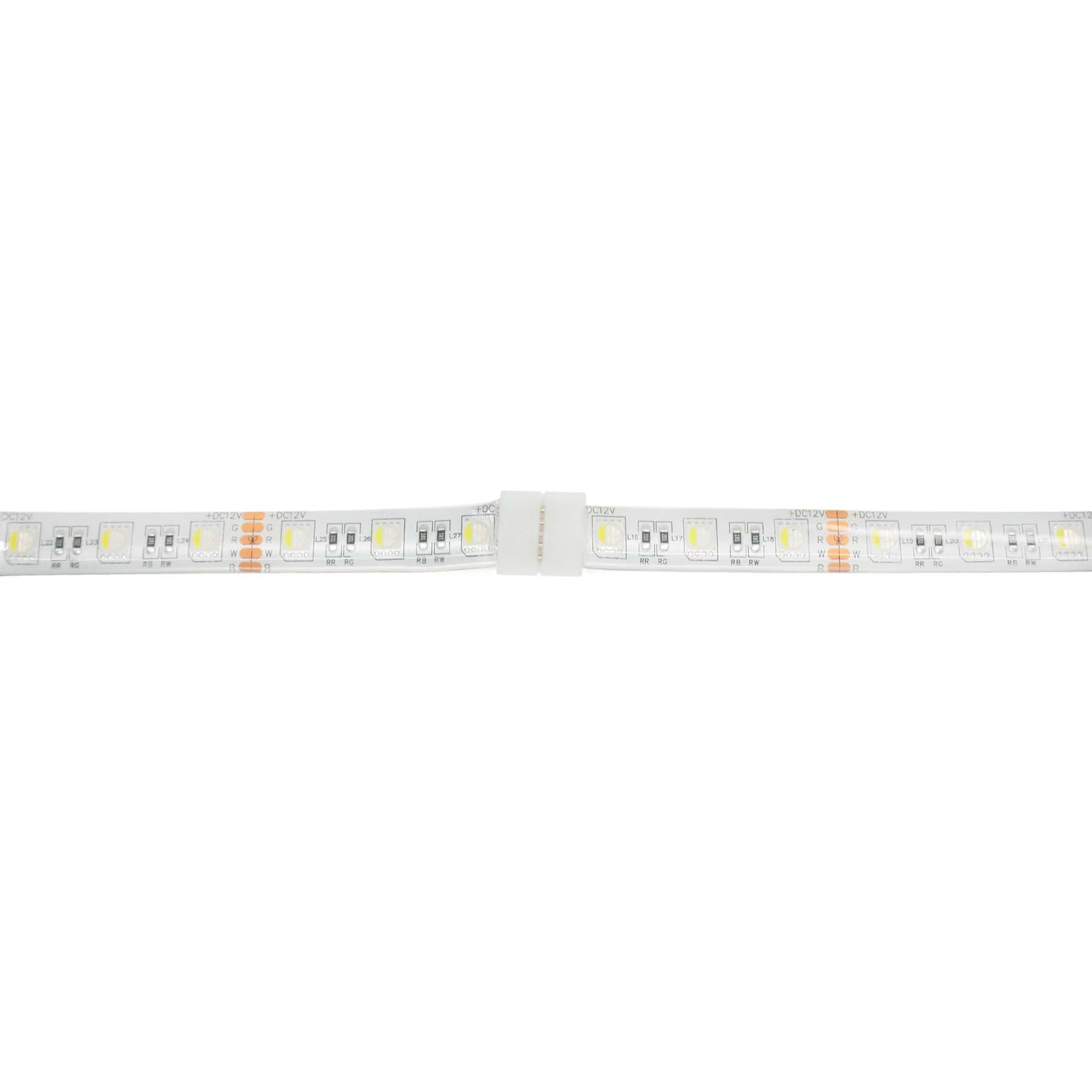  5 Pin Solderless Straight Connector For LED RGBW/RGBWW Strip Lights