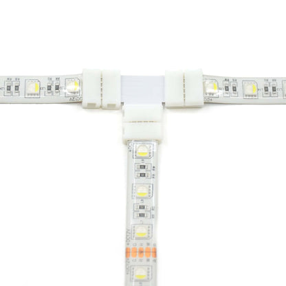  5 Pin Solderless T Shape Connector For LED RGBW/RGBWW Strip Lights