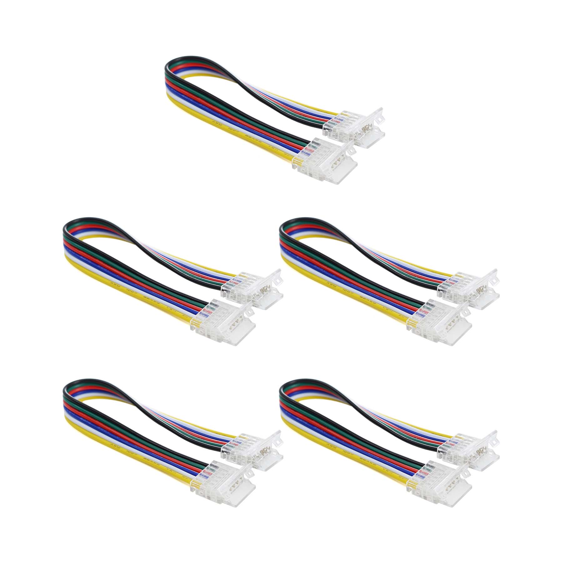  Quick Fit Solderless 2 End Wire Cable For DC LED Strip Lights