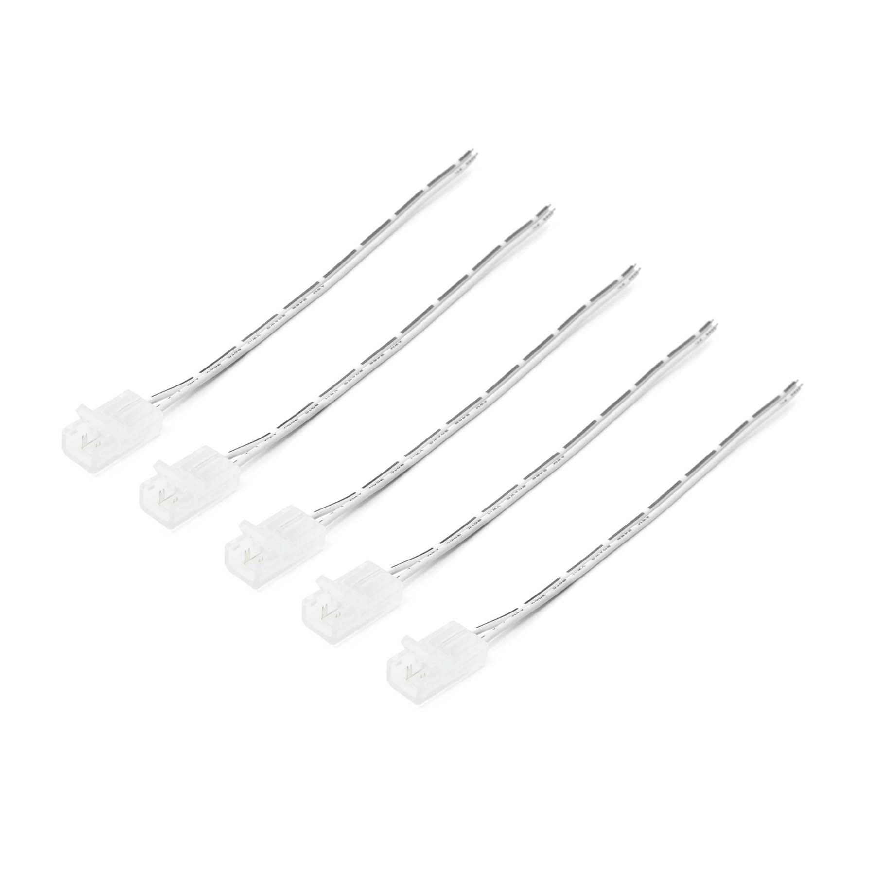  2 Pin 1 End Solderless Wire Connector For Single Colour LED Strip Lights
