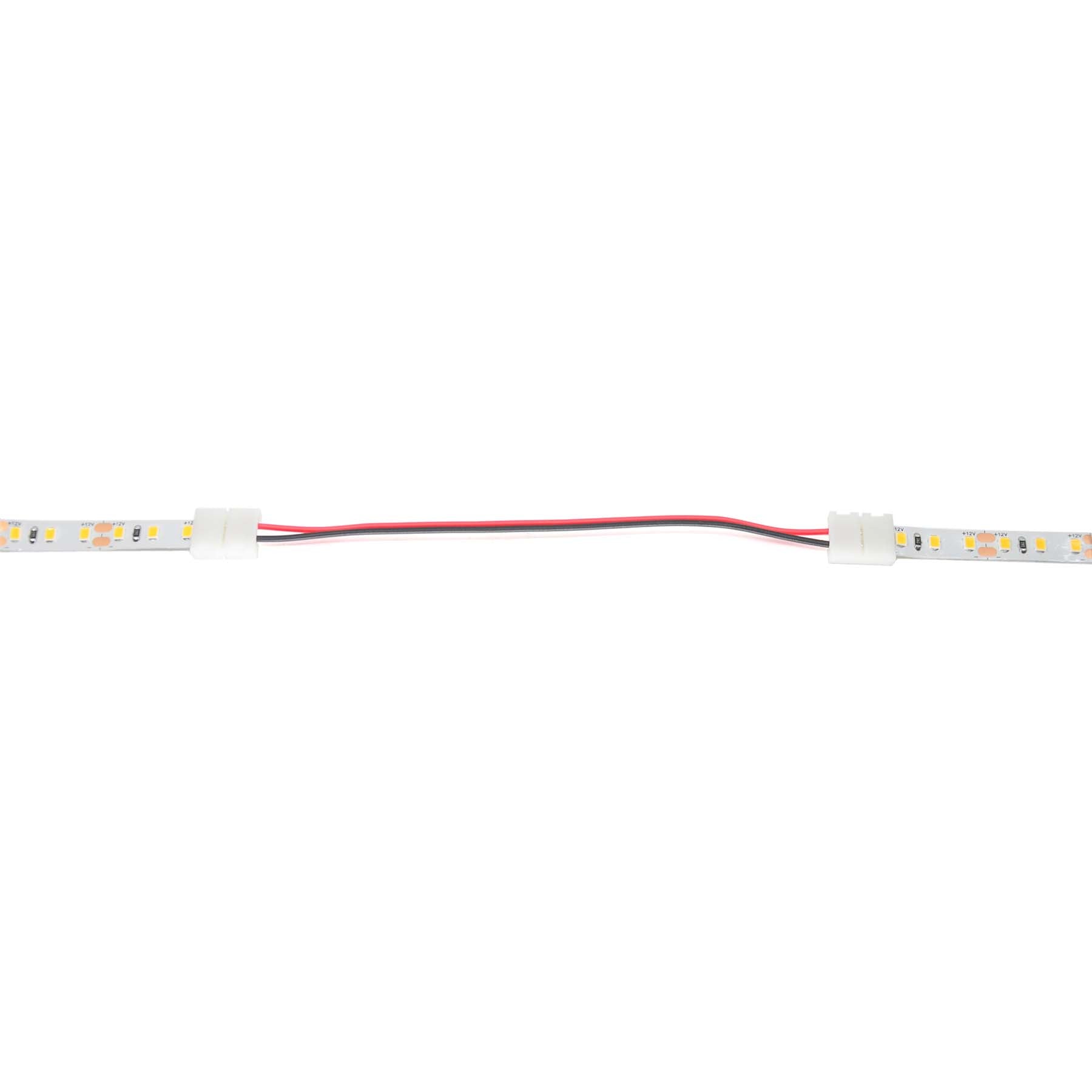  2 Pin 2 End Solderless Wire Cable For LED Single Colour Strip Lights