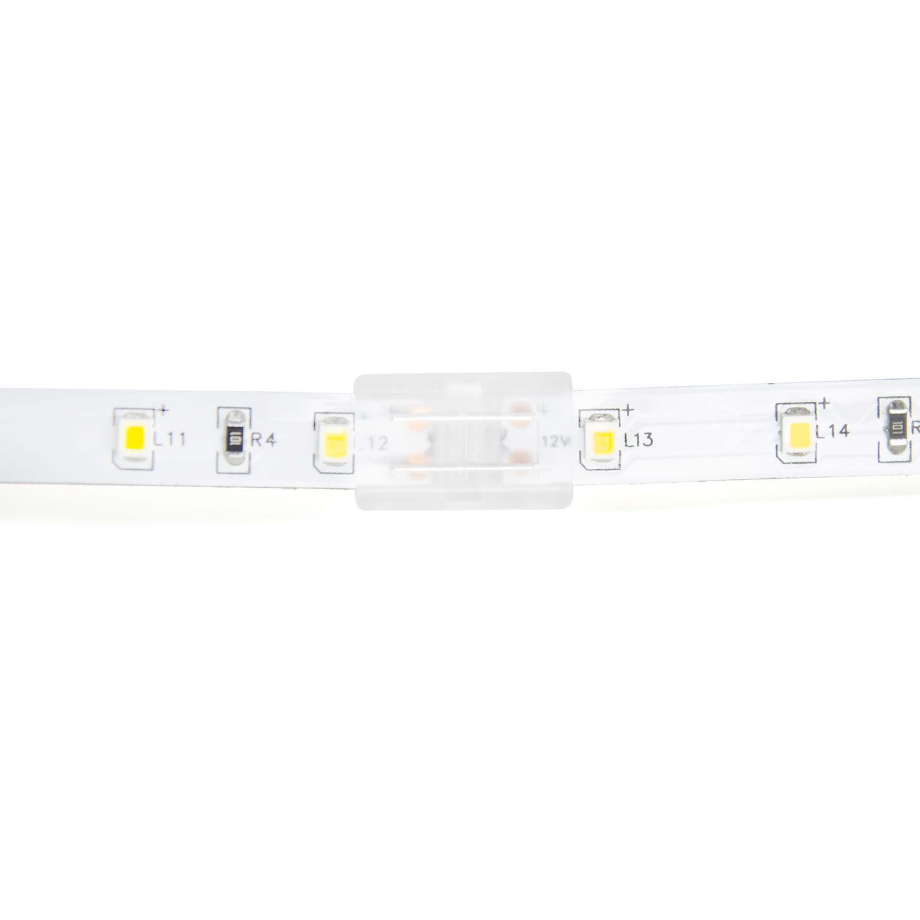  2 Pin Solderless Straight Connector For Single Colour LED Strip Lights