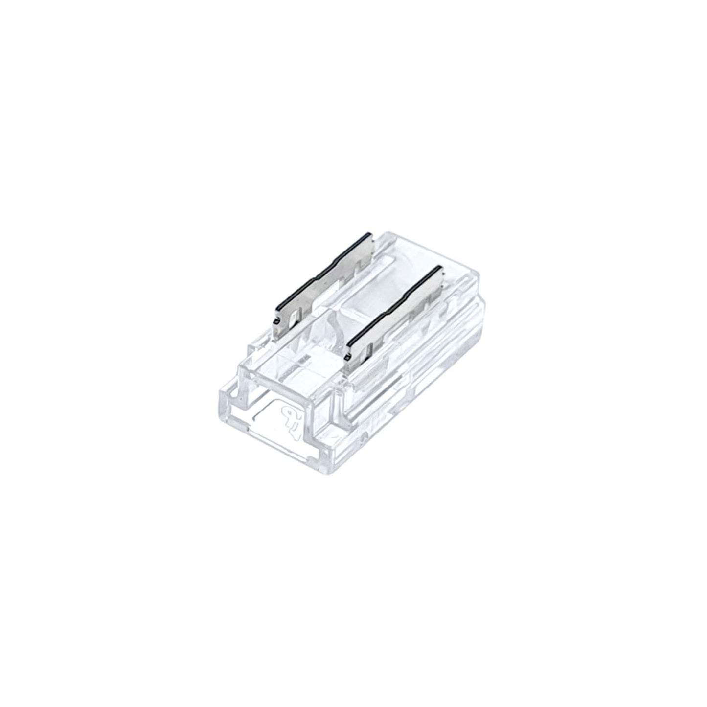  2 Pin Solderless Straight Connector For Single Colour LED COB Strip Lights
