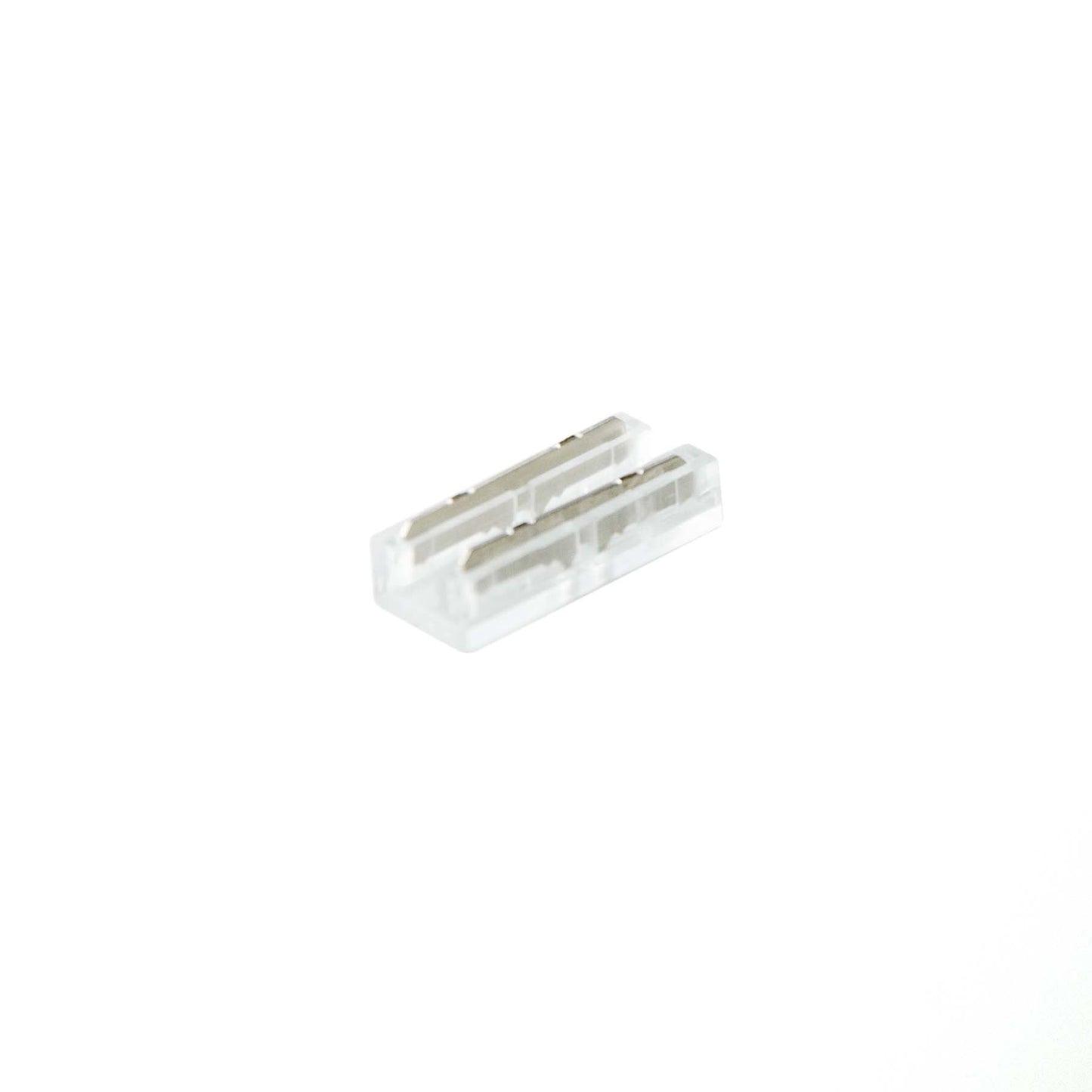  2 Pin Solderless Strip To Wire Straight Connector For Single Colour LED COB Strip Lights