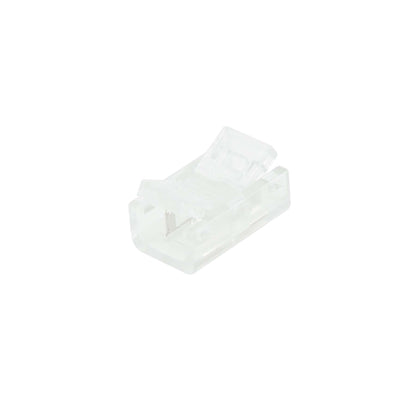  2 Pin Solderless Strip To Wire Straight Connector For Single Colour LED Strip Lights