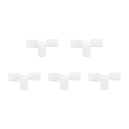  2 Pin Solderless T Shape Connector For Single Colour LED Strip Lights
