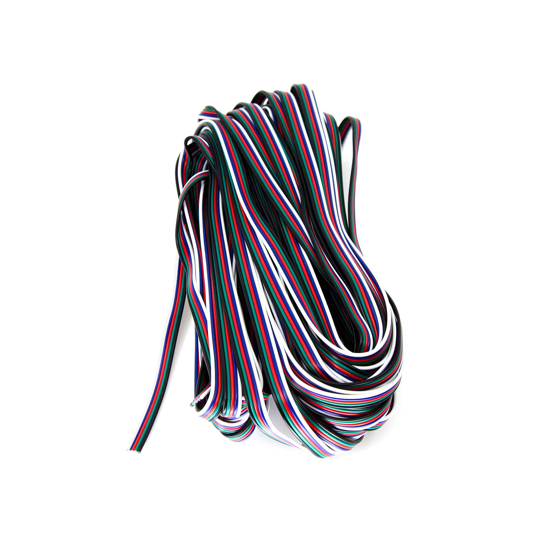  22 AWG 12/24V 5 Core Extension Wire Cable