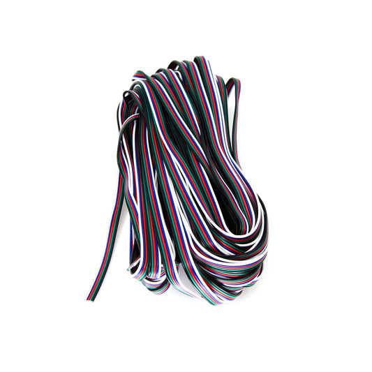  22 AWG 12/24V 5 Core Extension Wire Cable