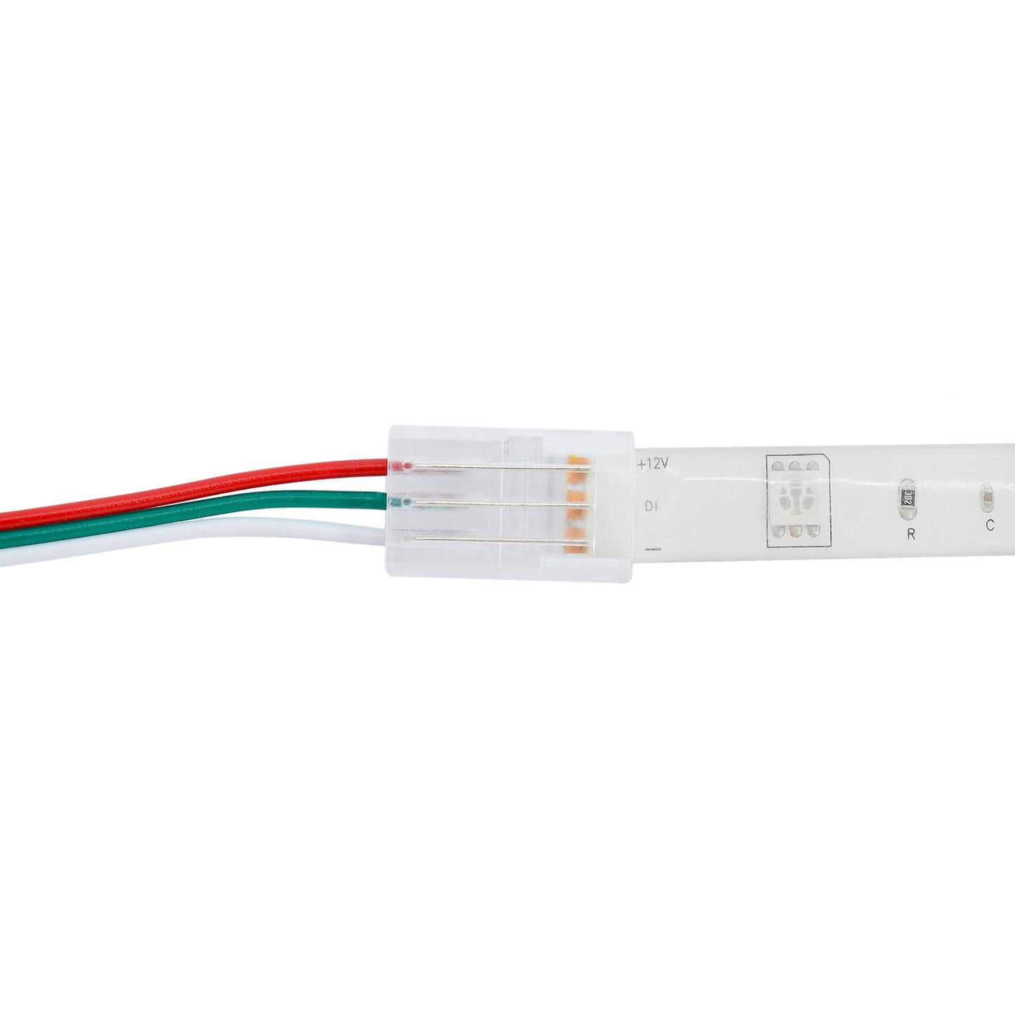  3 Pin Solderless Strip To Wire Connector For CCT/Pixel LED Strip Lights