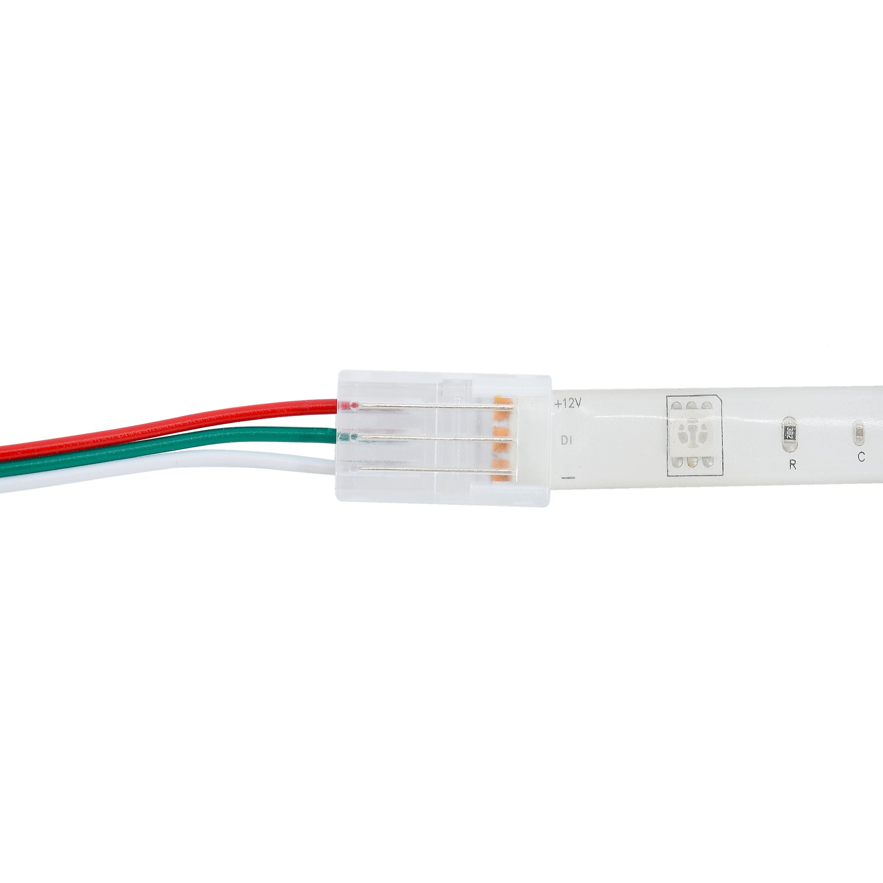  3 Pin Solderless Strip To Wire Connector For CCT/Pixel LED Strip Lights