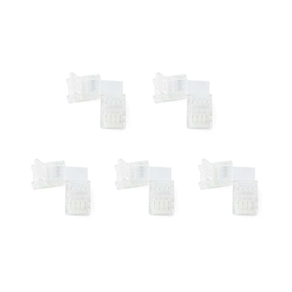  4 Pin Solderless L Shape Connector For RGB LED Strip Lights