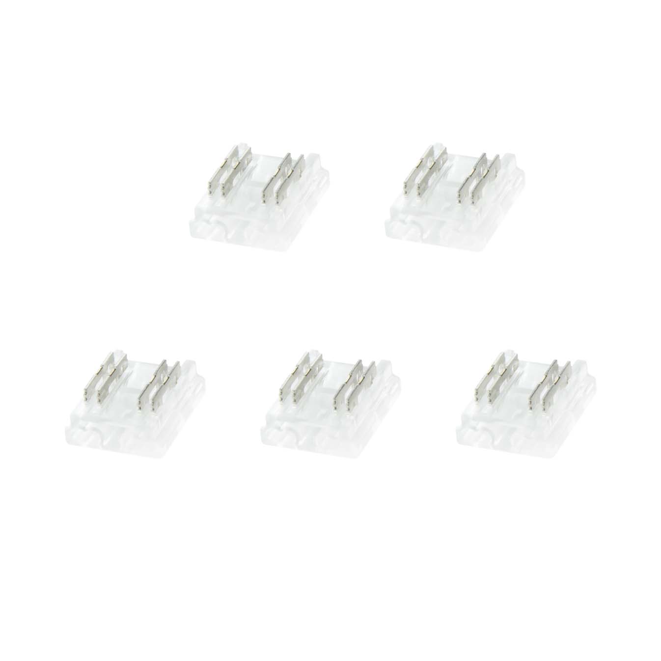  4 Pin Solderless Strip To Wire Connector For RGB LED COB Strip Lights