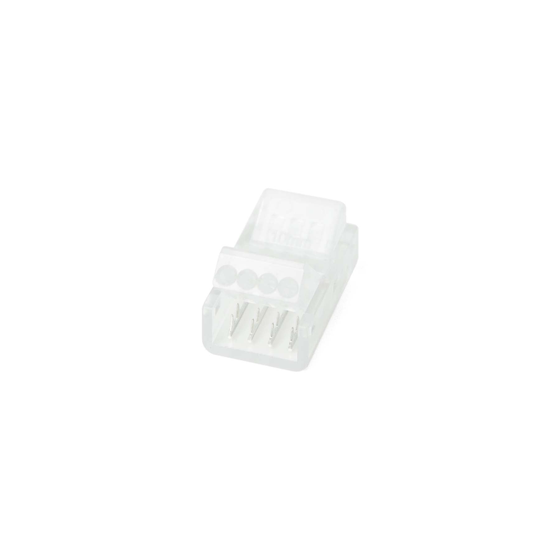  4 Pin Solderless Strip To Wire Connector For RGB LED Strip Lights