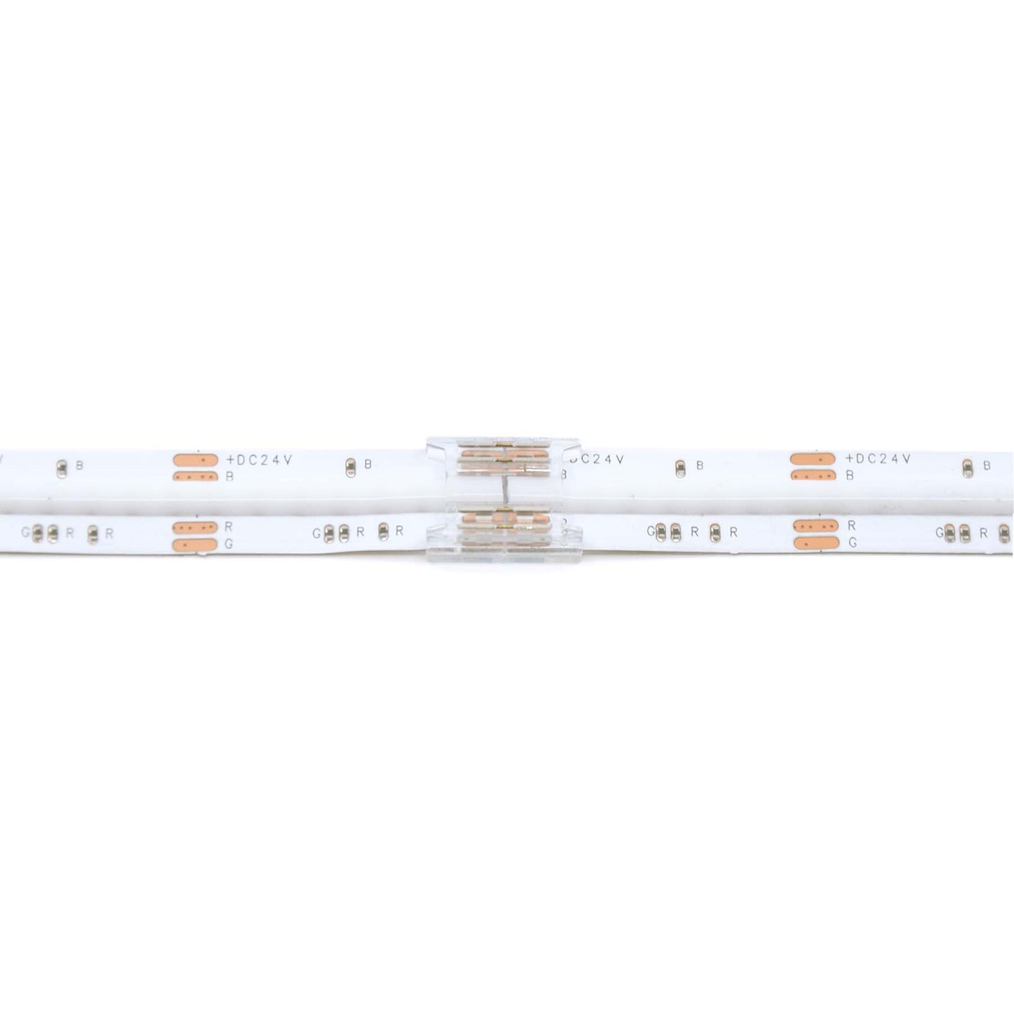  4 Pin Solderless Straight Connector For RGB LED COB Strip Lights