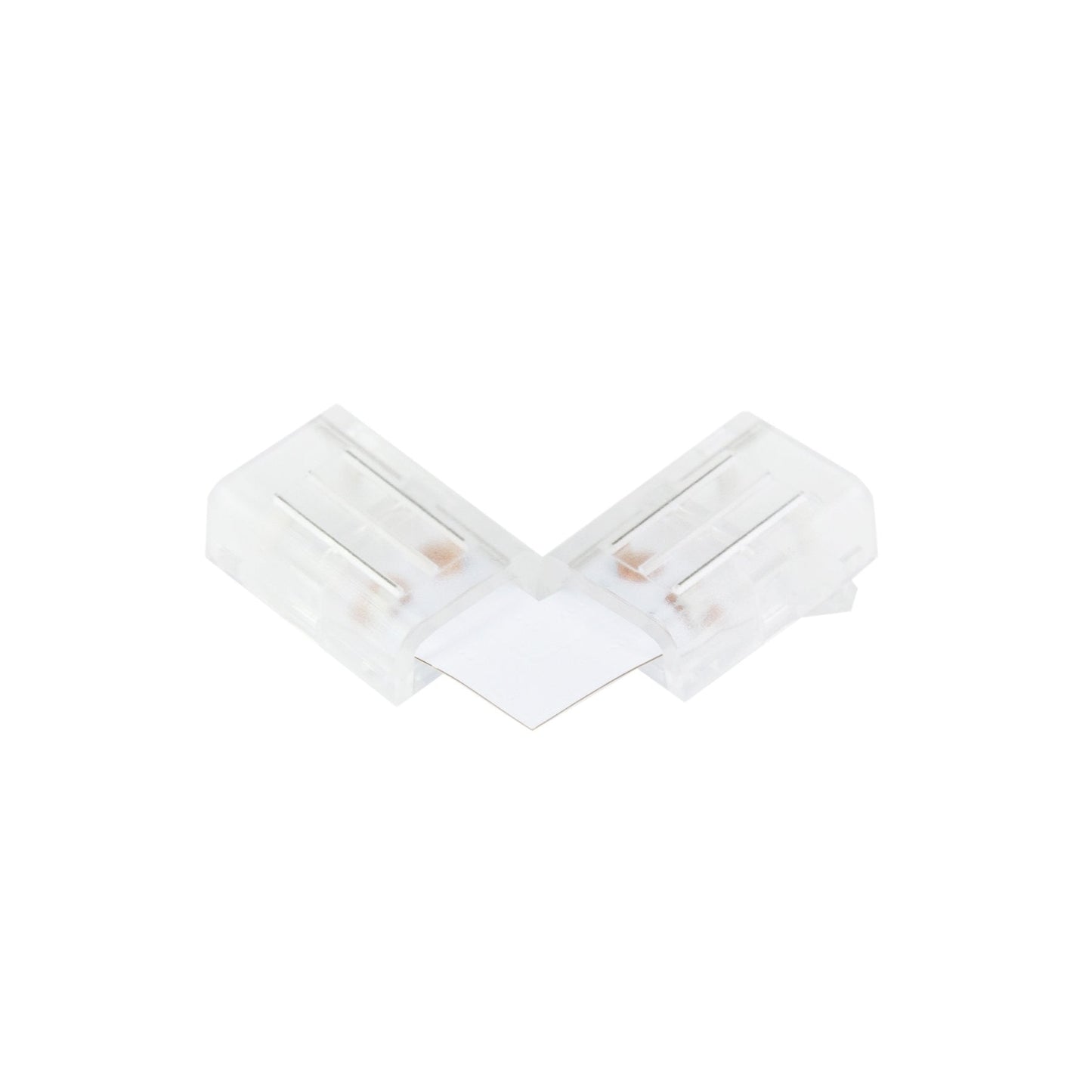  2 Pin Solderless L Shape Connector For Single Colour LED COB Strip Lights
